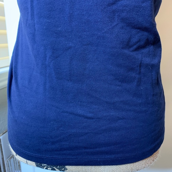 Ralph Lauren Navy and Orange Halter Tank Top - Picture 7 of 8